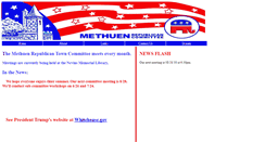 Desktop Screenshot of methuenrepublicancommittee.org