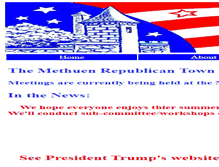 Tablet Screenshot of methuenrepublicancommittee.org